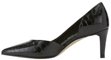 Surge: Black Patent Leather Croco Print