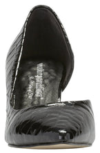 Surge: Black Patent Leather Croco Print