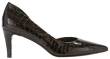 Surge: Brown Patent Leather Croco Print