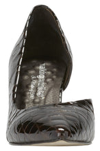 Surge: Brown Patent Leather Croco Print