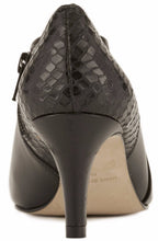 Smart: Black Leather/Patent Leather/Snake Print