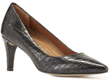 Sophia: Navy Brushed Croco