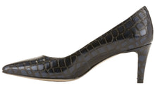 Sophia: Navy Brushed Croco