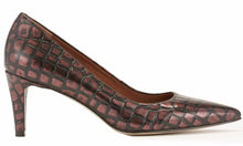 Sophia: Wine Brushed Croco