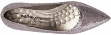Sophia: Pewter Sparkle Fabric