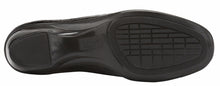 Teri: Black Croco Patent Print Leather