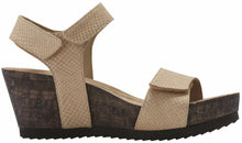 Theta: Light Taupe Matte Snake Print Leather