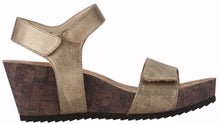 Theta: Old Gold Antique Metallic Leather