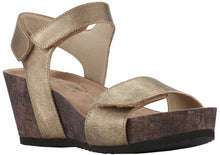 Theta: Old Gold Antique Metallic Leather