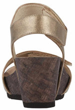 Theta: Old Gold Antique Metallic Leather