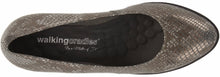 Tiger: Pewter Snake Print Leather