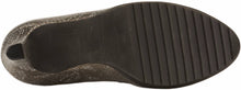 Tiger: Pewter Snake Print Leather