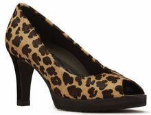 Tigress: Leopard Print Hair Calf/Black Patent Leather