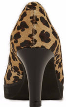 Tigress: Leopard Print Hair Calf/Black Patent Leather