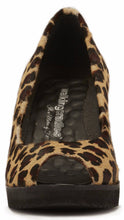 Tigress: Leopard Print Hair Calf/Black Patent Leather