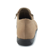 Zip: Taupe Nubuck Leather