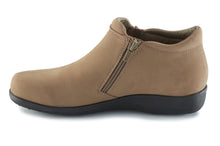 Zip: Taupe Nubuck Leather